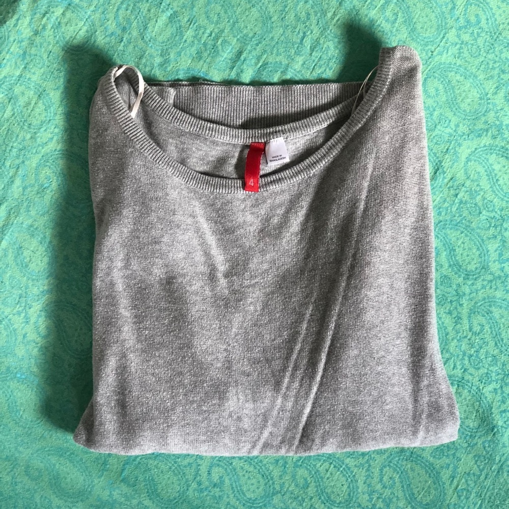 H&M Oversized Gray Sweater